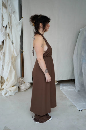 BASERANGE | Apron Dress - Wild Silk - Fovea