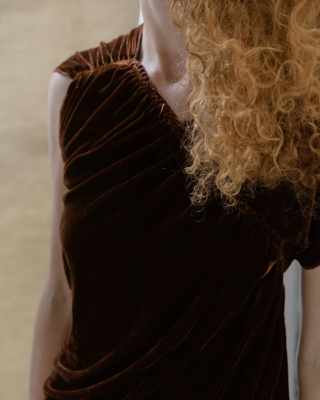 BASERANGE | Rossia Dress - Velvet Silk - Ocular