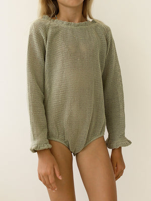ROWSE BODYSUIT | DRIED HERB